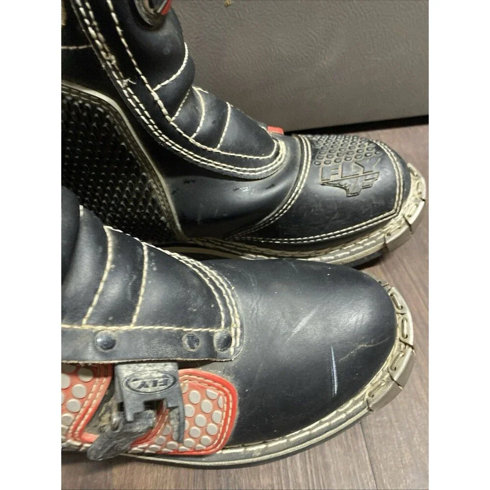Fly Racing Motorcross Motorcycle Boots 805 Size 9 Off Road ATV (058)